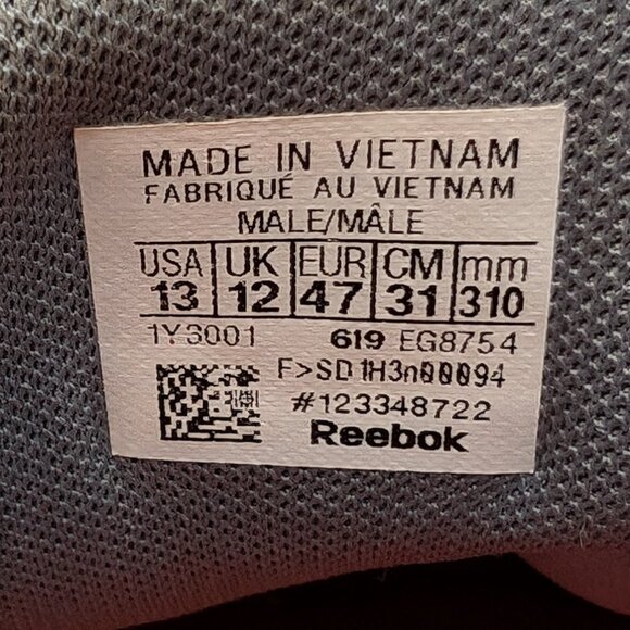 Men's Reebok REEBOK FLEXAGON FORCE 2 Cross Trainer W/ Memory Tech Insole Size 13 - Picture 11 of 13